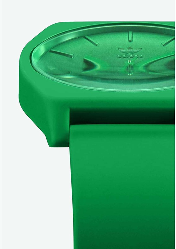 Adidas Process SP1 Analog Unisex Watch with Silicone Band, Water Resistant, Z10-2905-00, Green