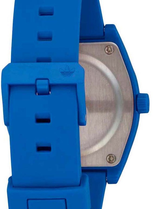 Adidas Process SP1 Analog Unisex Watch with Silicone Band, Water Resistant, Z10-2490-00, Blue
