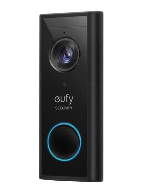 

Eufy Security, Wireless Add-on Video Doorbell with 2K Resolution, Black