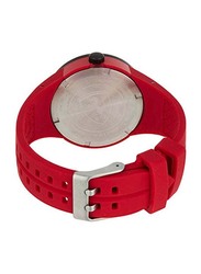 Scuderia Ferrari FXX Analog Watch for Men with Silicone Band, Water Resistant, 840017, Red-Black