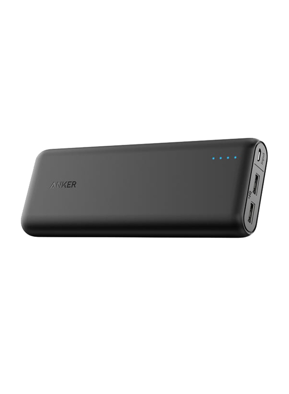 

Anker 15600mAh Wired Fast Charging PowerCore Power Bank with 4.8A Output, Black