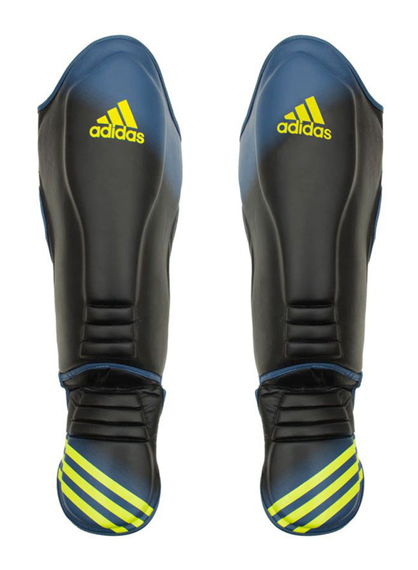 

Adidas Large/Extra Large Super Pro Speed Boxing Shin-N-Step, Black/Yellow/Blue