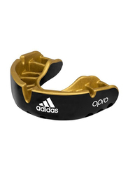 Adidas Senior Opro Gold Boxing Mouth Guard, Black/Gold