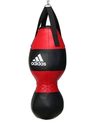 Adidas 33cm Heavy Body Punching Bag, Red/Black