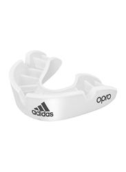 Adidas Senior Opro Bronze Boxing Mouth Guard, White