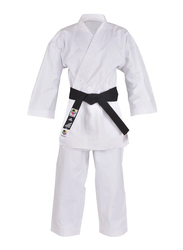 Adidas 120cm Kigai European Cut Karate Uniform without Belt, K888E, White
