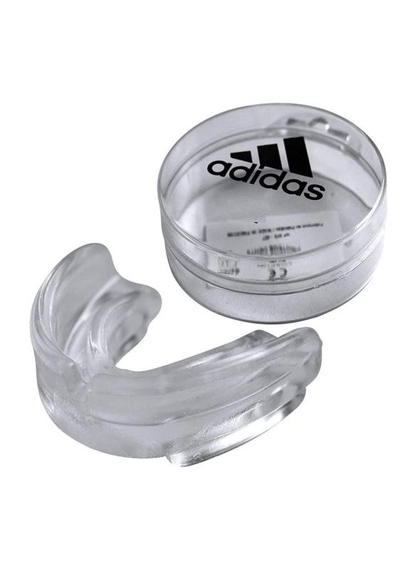 

Adidas Senior Double Boxing Mouth Guard, ADIBP10N, Transparent