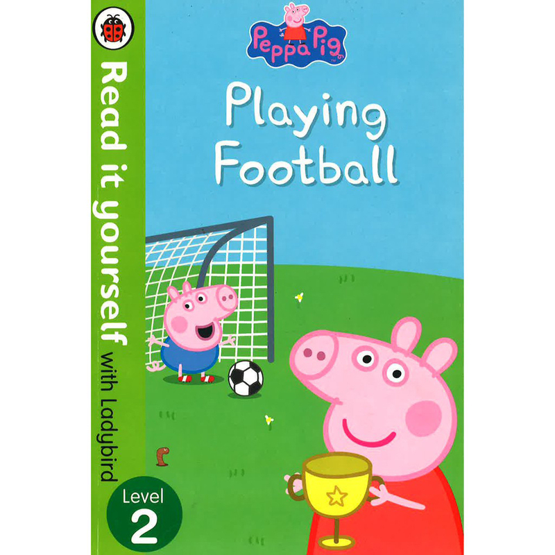 

Peppa Pig Playing Football - Level 2, Paperback Book, By: Ladybird