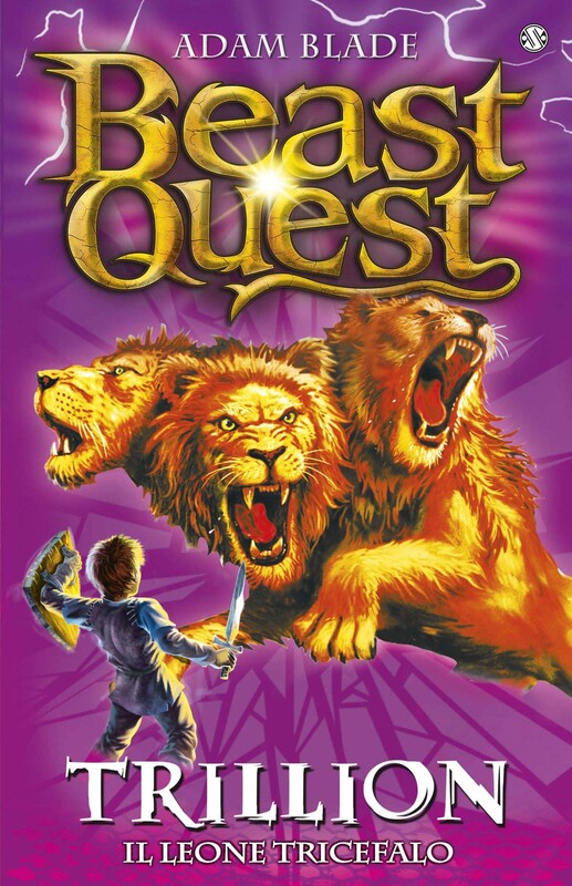 Beast Quest Series 2 6 Trillion The Three Headed Lion, Paperback Book, By: Adam Blade