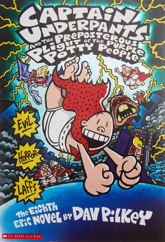 

Captain Underpants and the Preposterous Plight of the Purple Potty People, Paperback Book, By: Dav Pilkey