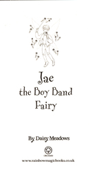 Rainbow Magic Jae The Boy Band Fairy, Paperback Book, By: Daisy Meadows