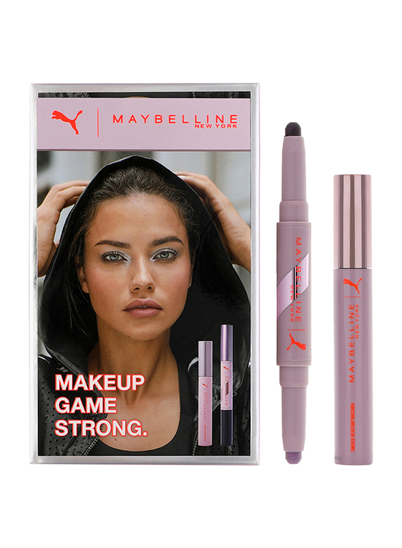 Maybelline New York Puma X Matte + Metallic Eyeshadow Duo Stick, 1.65gm, 04 Goals Courage, Multicolour