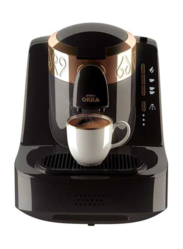 

Arzum Okka Automatic Turkish/Greek Coffee Machine, 210W, OK001 BLK, Black