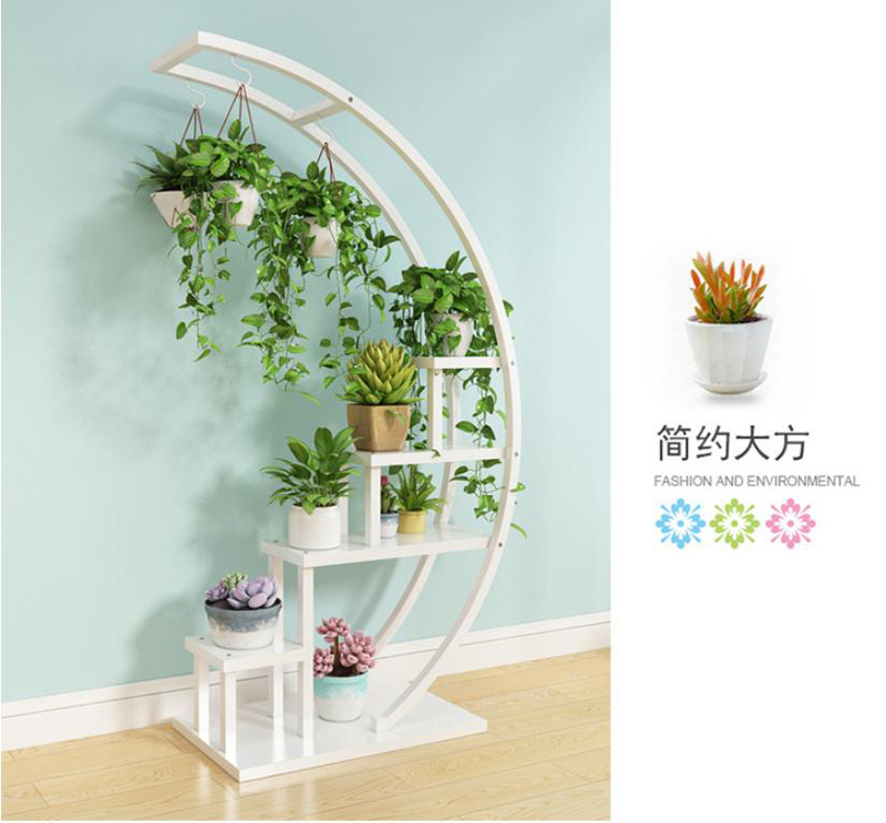 

Generic 4 Tier Metal Plant Stand Shelf, Carbonized White