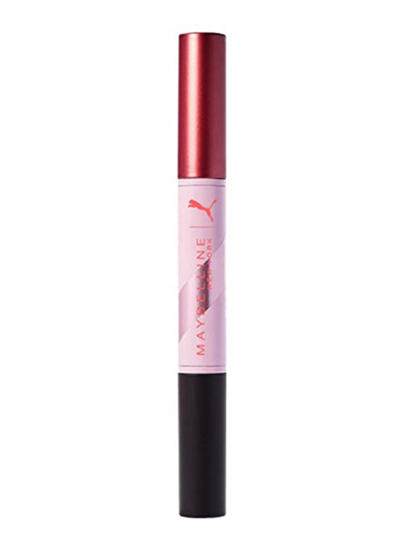 Maybelline New York Puma X Matte + Metallic Eyeshadow Duo Stick, 1.65gm, 04 Goals Courage, Multicolour