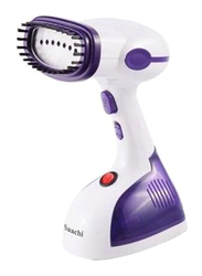 Saachi Handheld Garment Steamer with Stainless Steel Soleplate, 1200W, NL-VGS-1101-PP, White/Purple