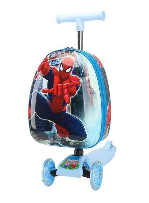 

Generic Misha Kids Spiderman Scooter Luggage, Red/Blue