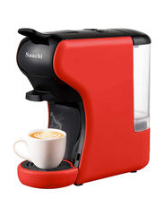 Saachi Multi Capsule Coffee Maker, 1450W, NL-COF-7058C-RD, Red/Black