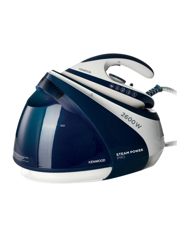 

Kenwood Ceramic Steam Station, 2600W, SSP70.000WB, White/Blue