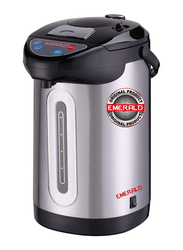Emerald 6 Litres Hot Water Dispenser Thermo Pot, Silver