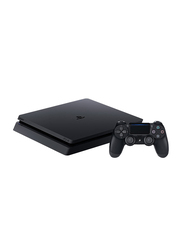 Sony PlayStation 4 Slim Console, 500GB,with 1 Controller, Jet Black