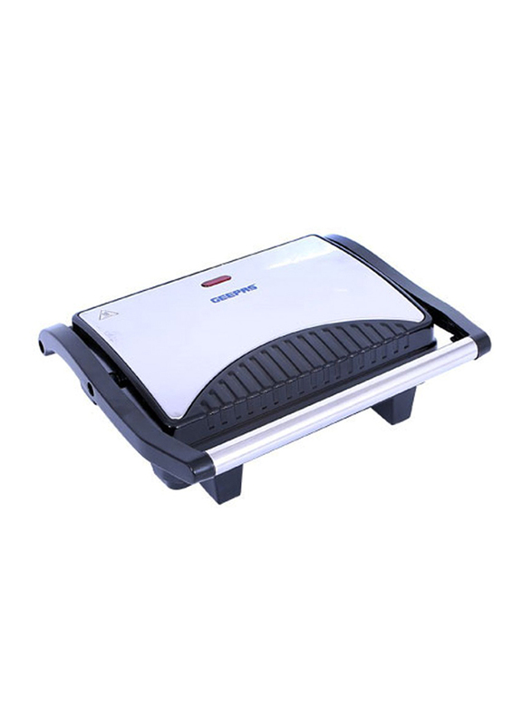 

Geepas Grill Maker, 1000W, GGM5394, Silver/Black