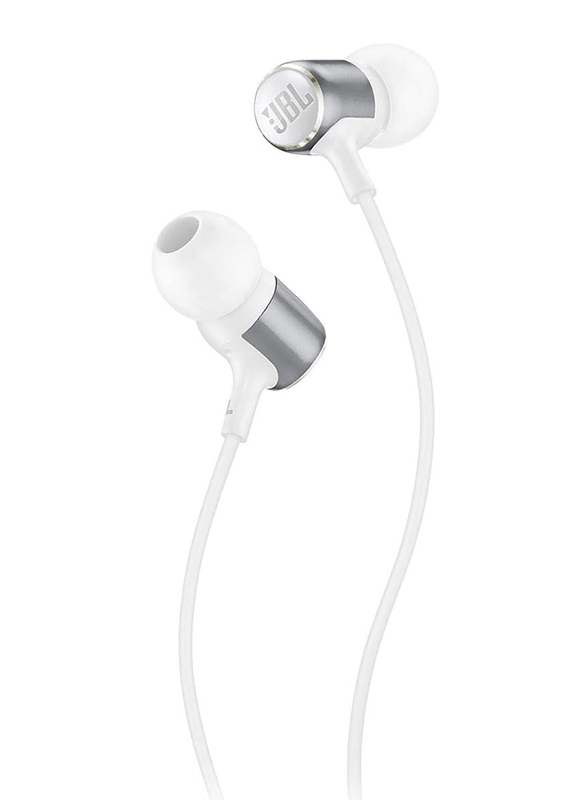 

JBL Live 100 3.5mm Jack In-Ear Headphones with Mic, White