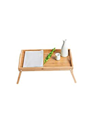 Yatai Food Serving Platter Wooden Tray Table, Brown