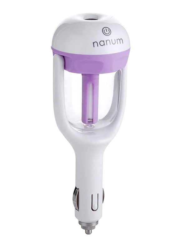 

Nanum Car Plug Air Humidifier, Purple/White