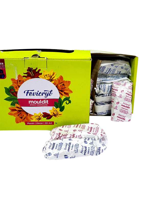 

Fevicryl 16-Piece Mouldit Set, 800gm, Multicolour