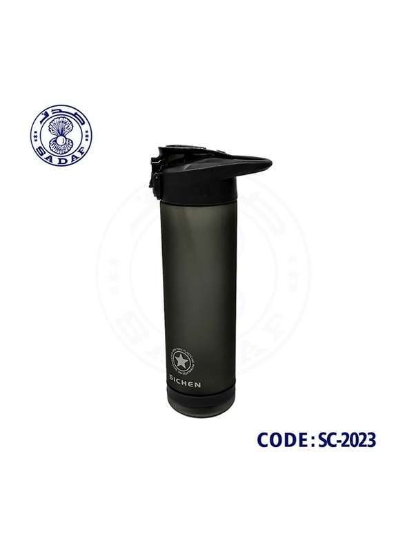 

Sadaf 850ml Plastic Drinking Water Bottle, Black