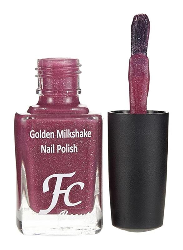 FC Beauty Golden Milk Shake Nail Polish, 10ml, 15, Purple