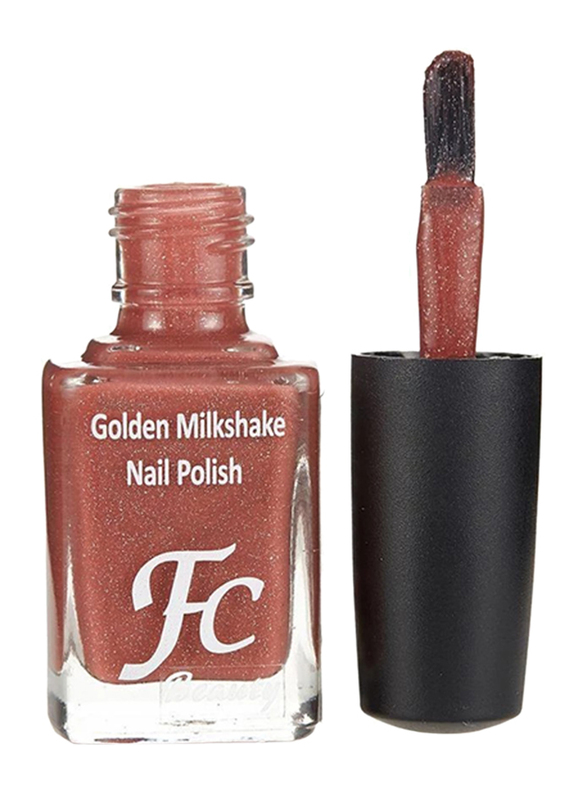 FC Beauty Golden Milk Shake Nail Polish, 10ml, 19, Brown