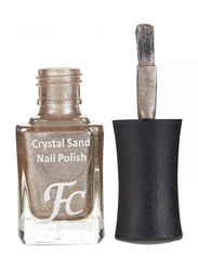 FC Beauty Crystal Sand Nail Polish, 10ml, 18, Brown