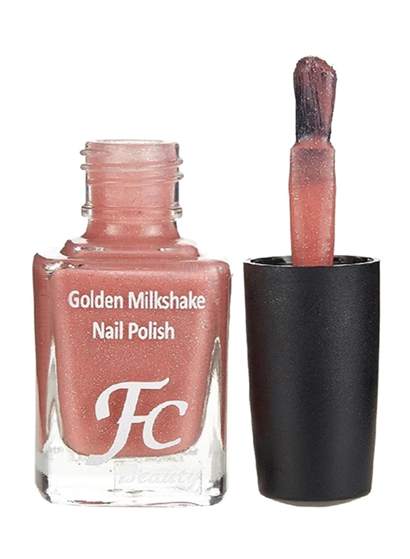 FC Beauty Golden Milk Shake Nail Polish, 10ml, 03, Pink