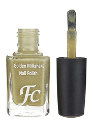 FC Beauty Golden Milk Shake Nail Polish, 10ml, 01, Gold