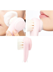 Missha Dust Eraser Dual Facial Cleansing Brush, Pink