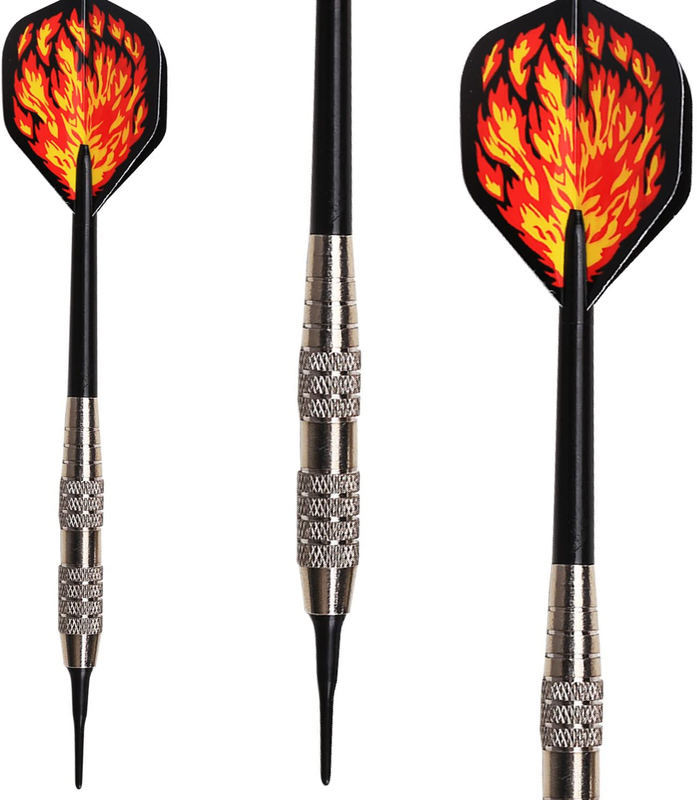Winmax Silver Softtip Darts, 16gm, Multicolour