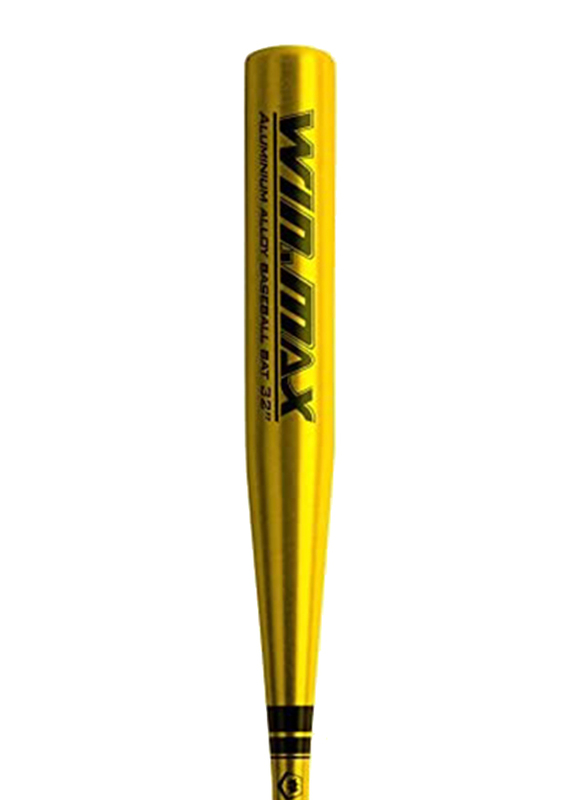 Winmax Baseball Bat, WMY51517J, 32 Inch, Golden