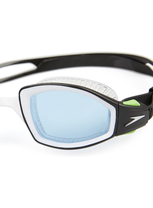 Speedo New Futura Biofuse Pro Swimming Goggles, Blue/Black