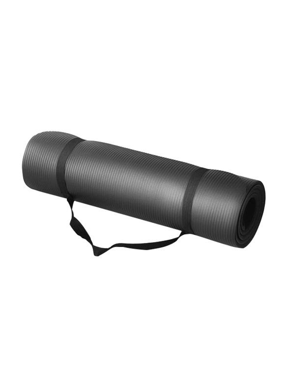 Winmax NBR Yoga Mat, WMF09884H, 10mm, Black