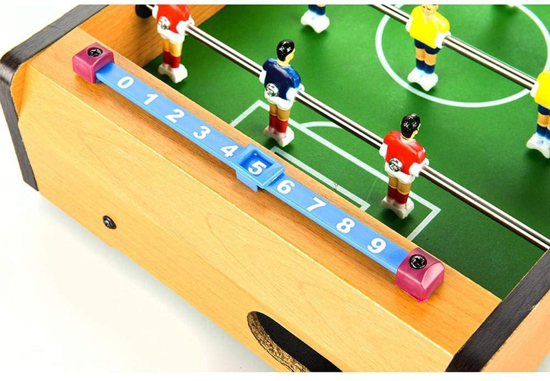 Mini Foosball Table Top Soccer Game, Multicolour