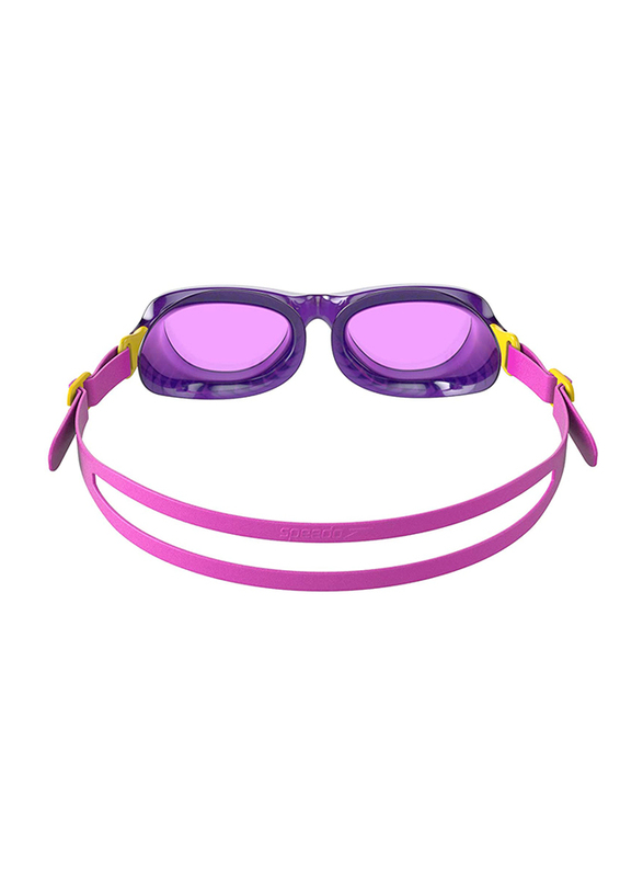Speedo Futura Classic Junior Swimming Goggles, 8-10900b983, Ecstatic Pink/Violet Purple