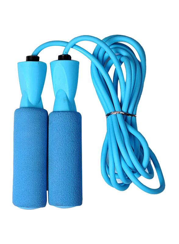Winmax Weighed Rubber Jump Rope, WMF68607D1, Light Blue