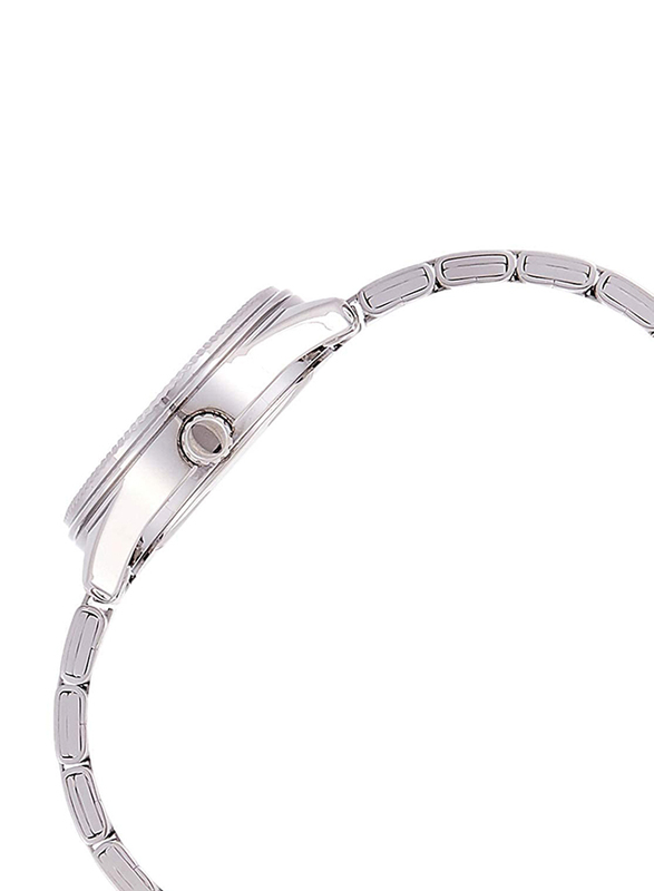 Casio Analog Watch for Women with Stainless Steel Band, Water Resistance, LTP-1302D-1A2VDF, Silver-Black