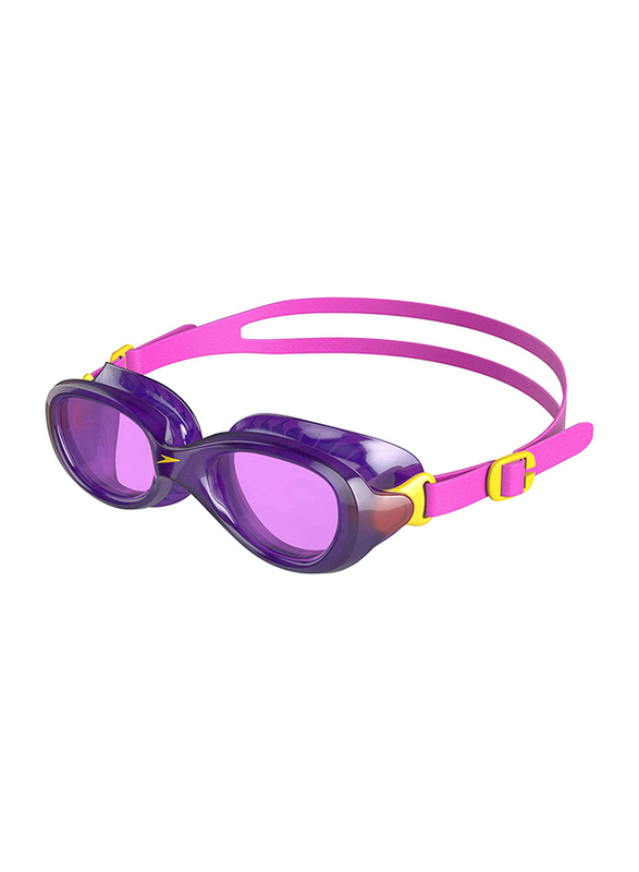 Speedo Futura Classic Junior Swimming Goggles, 8-10900b983, Ecstatic Pink/Violet Purple