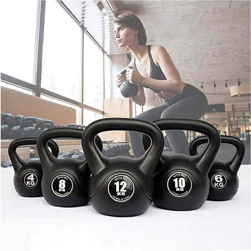 Kettlebell AGYH Fitness Kettlebell, 12KG, Black