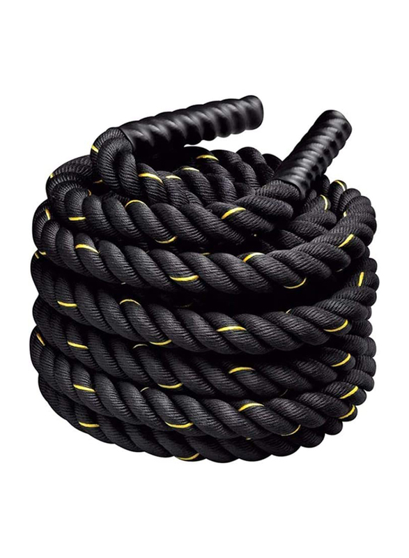 Star Fitness Power Training Rope, Black