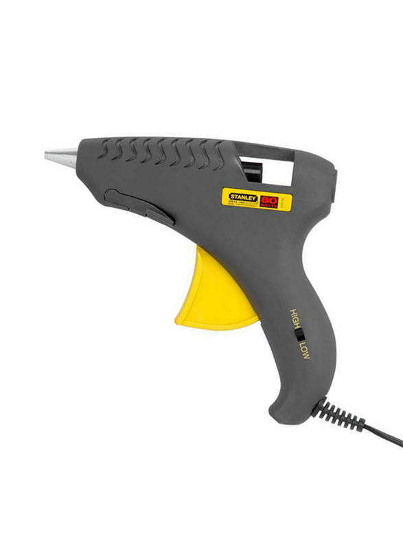 

Stanley Dualmelt Glue Gun, 11.3mm, 40W, 0-GR25, Grey/Yellow