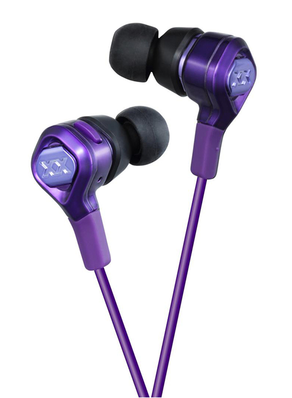 

Jvc XX Club Sound 3.5 mm Jack In-Ear Headphones, Violet
